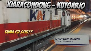 Trip KA Kutojaya Selatan Kiaracondong - Kutoarjo || Kereta Paling Murah Di Jalurnya!!