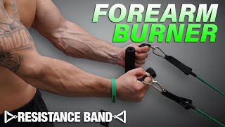 Resistance Band Forearm Workout At Home to Get Ripped! screenshot 2