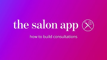 Online Salon Consultation Forms