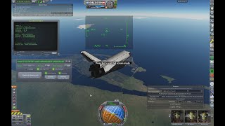 KSP - (not quite successful) SOCK reentry script test