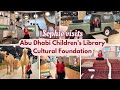 Sophie visits abu dhabi childrens library cultural foundation