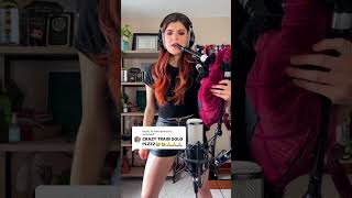 Download Lagu Crazy Train solo goes hard on bagpipes!?? Go stream my full cover! MP3 Download Lagu Crazy Train solo goes hard on bagpipes!?? Go stream my full cover! MP3
