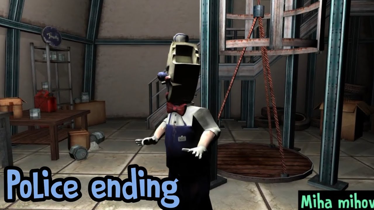 Ice Scream 8 Police ending - YouTube