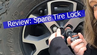 Review: Spare Tire Lock for Jeep Wrangler