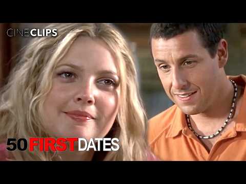 Meeting The Love Of Your Life (ft. Adam Sandler & Drew Barrymore) | 50 First Dates | CineClips