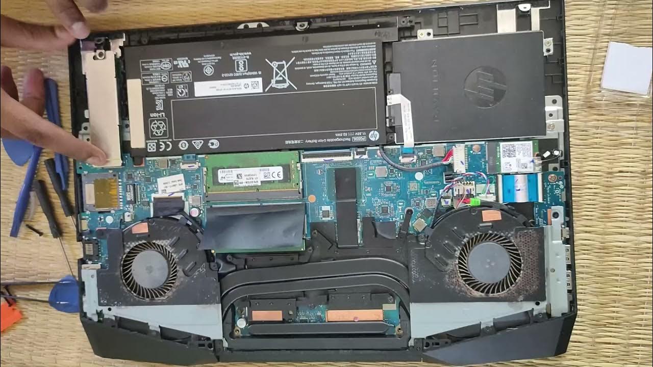 additional-ram-fixing-in-laptop-hp-pavilion-gaming-laptop-15-dk0xxx