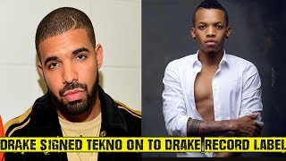 Drake Signed Tekno To His Record Label ??
