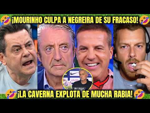 🤣 ¡RIDÍCULO DEL REAL MADRID Y MOURINHO CULPANDO A NEGREIRA DE SUS DERROTAS! -EL CHIRINGUITO EXPLOTÓ
