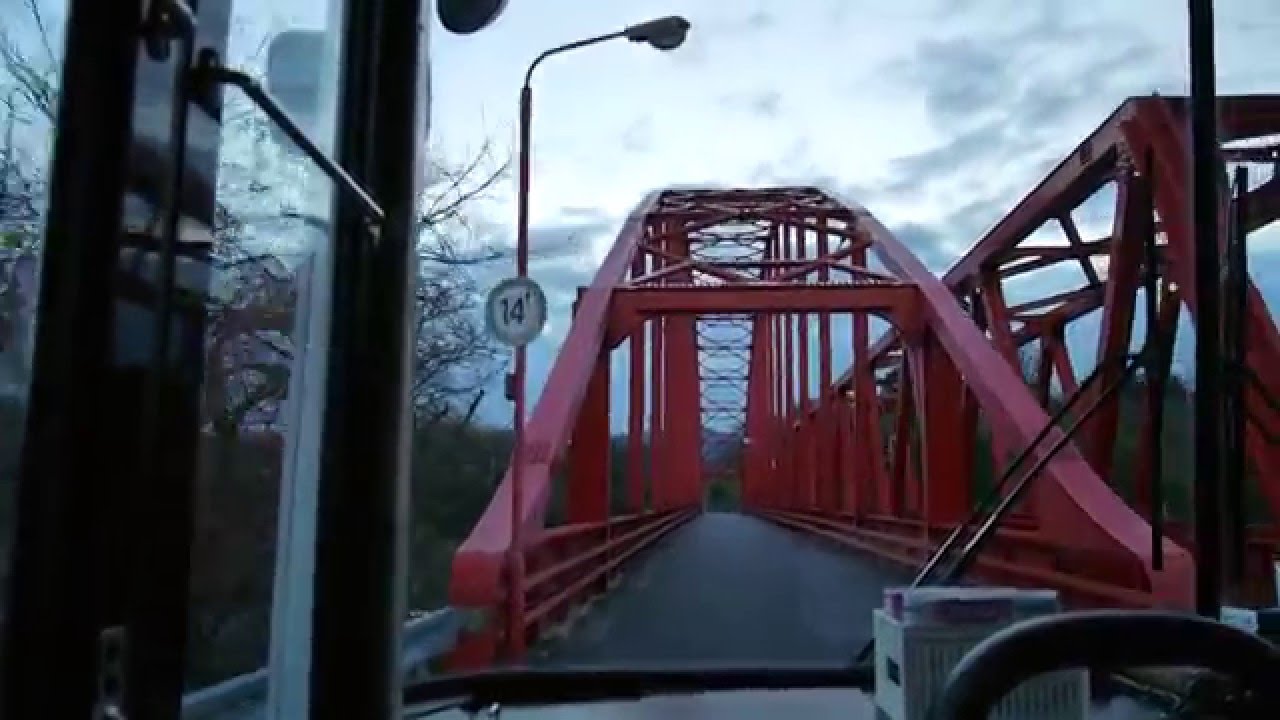 【前面展望】尾道渡船～向島支所～岩子島～向島支所【おのみちバス・岩子島循環】