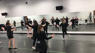 Kick-line for a musical- resonate