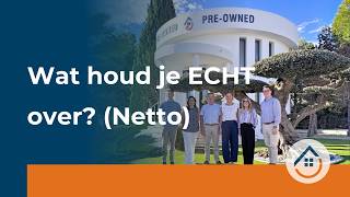 Hoeveel geld houd je echt over na verkoop in Cumbre del Sol?