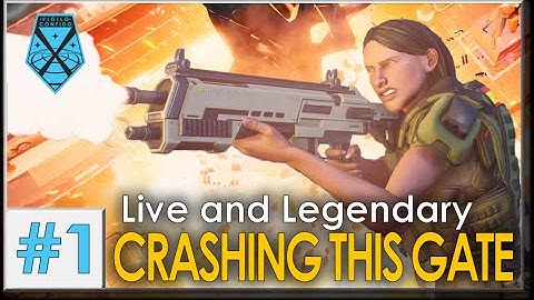XCOM 2: Live and Legendary #1 - CRASHING THIS GATE