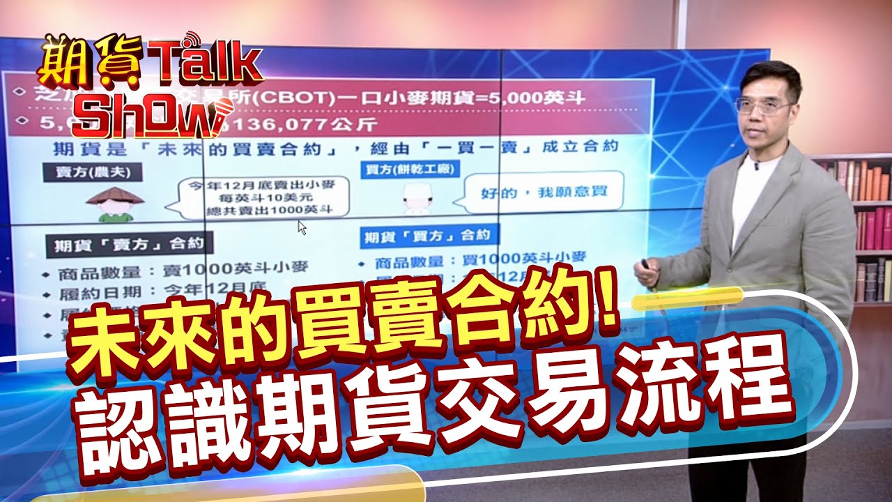📣【期貨TalkShow】未來的買賣合約!認識期貨交易流程｜2024.11.24｜📣
