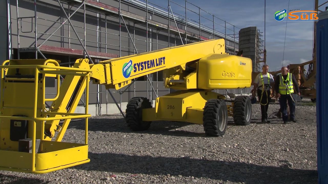 Sicherheit in der Höhe mit Arbeitsbühnen/Hubarbeitsbühnen