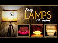 Easy Lamps at home | DIY lamp at home | Floor Lamp | Hanging Lamp