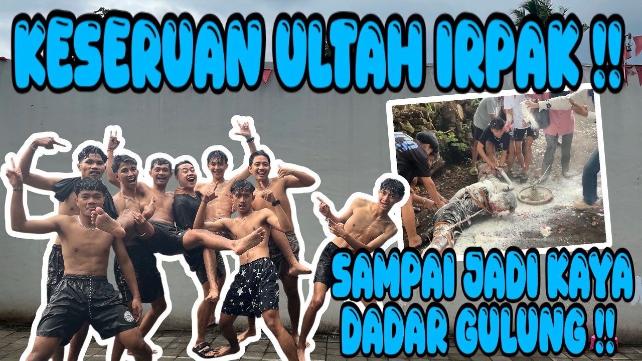 SEMOGA PANJANG UMUR !! perayaan ulang tahun irpak penuh dengan kejutan seru