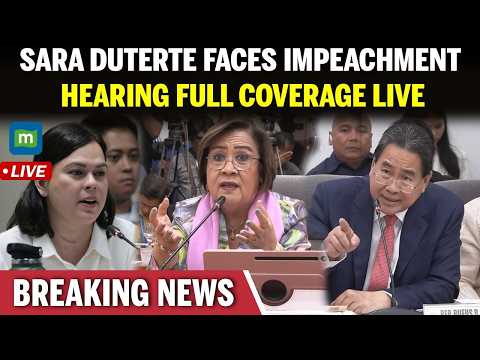 LIVE: House of Representative Committee On Justice Hearing: Impeachment Hearing On VP Sara Duterte
