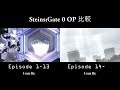Steins;Gate 0 - 2 versions OP 比較 「ファティマ」(歌詞付)