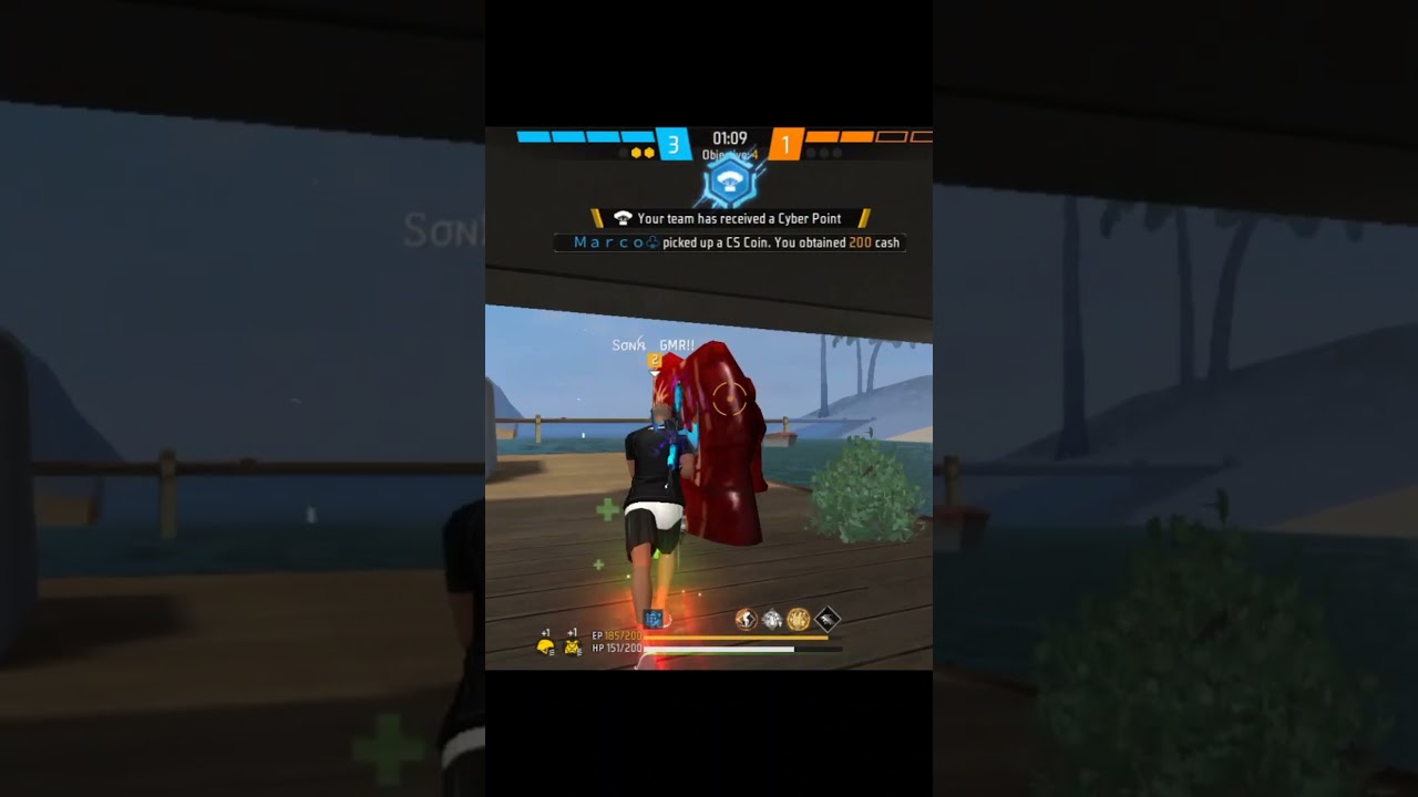 1vs4 😱🥶 with Mp40