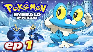 I choose froakie as my starter 😍 EMERALD IMPERIUM EPISODE 1.