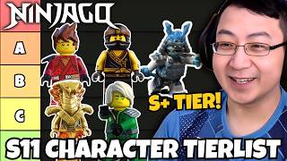 LEGO NINJAGO: MASTERS OF SPINJITZU SEASON 11 CHARACTER TIER LIST!