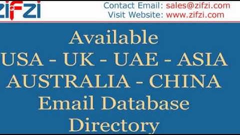 America Bulk email lists online database USA-Canada Brokers-vendors-providers-Suppliers-44