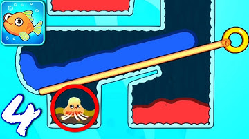 SAVE THE FISH ! - Walkthrough Gameplay - PART 4(iOS/Android)☆Levels 85-100