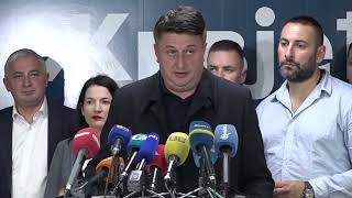 Banja Luka: Sutra protesti opozicije ispred RTRS-a 01.11.2022.