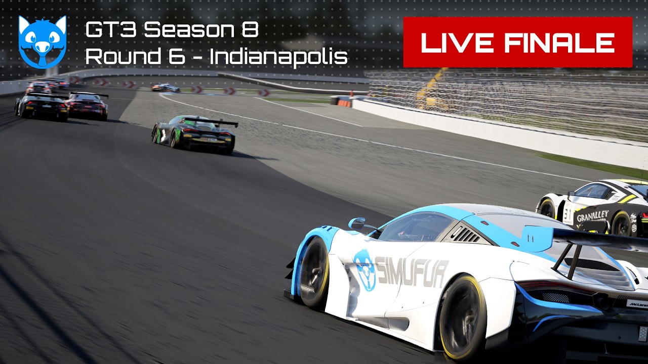 Simufur GT3 Season 8 FINALE  - Round 6 - Indianapolis Motor Speedway