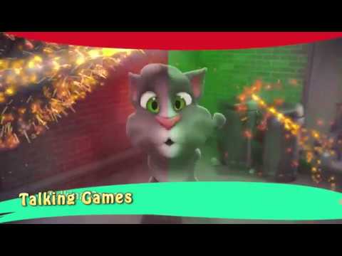 games people play Learn Colors with My Talking Tom Colours for Kids Animation Education Cartoon CP4G firework