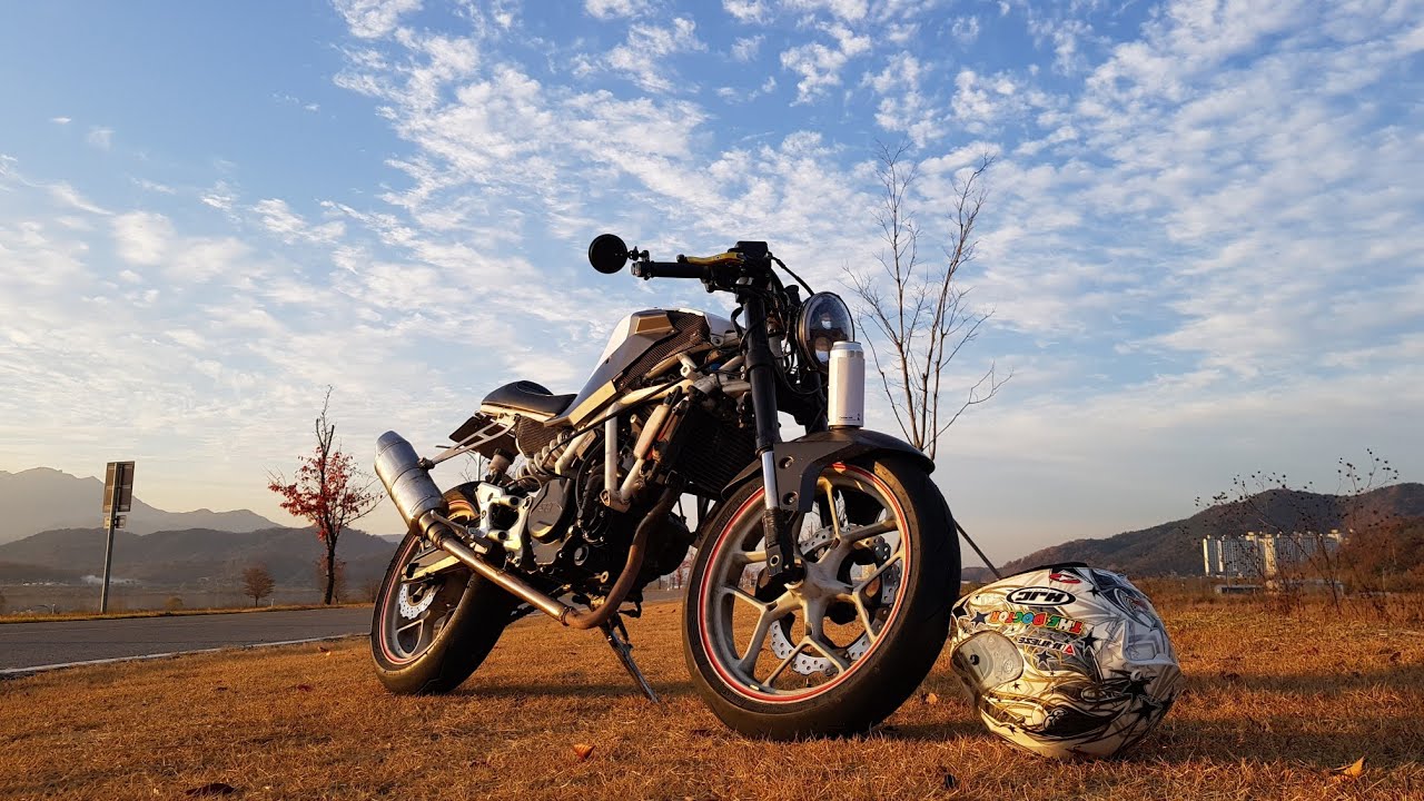 엑시브250n naza n5 (GD250N) cafe racer introduce.