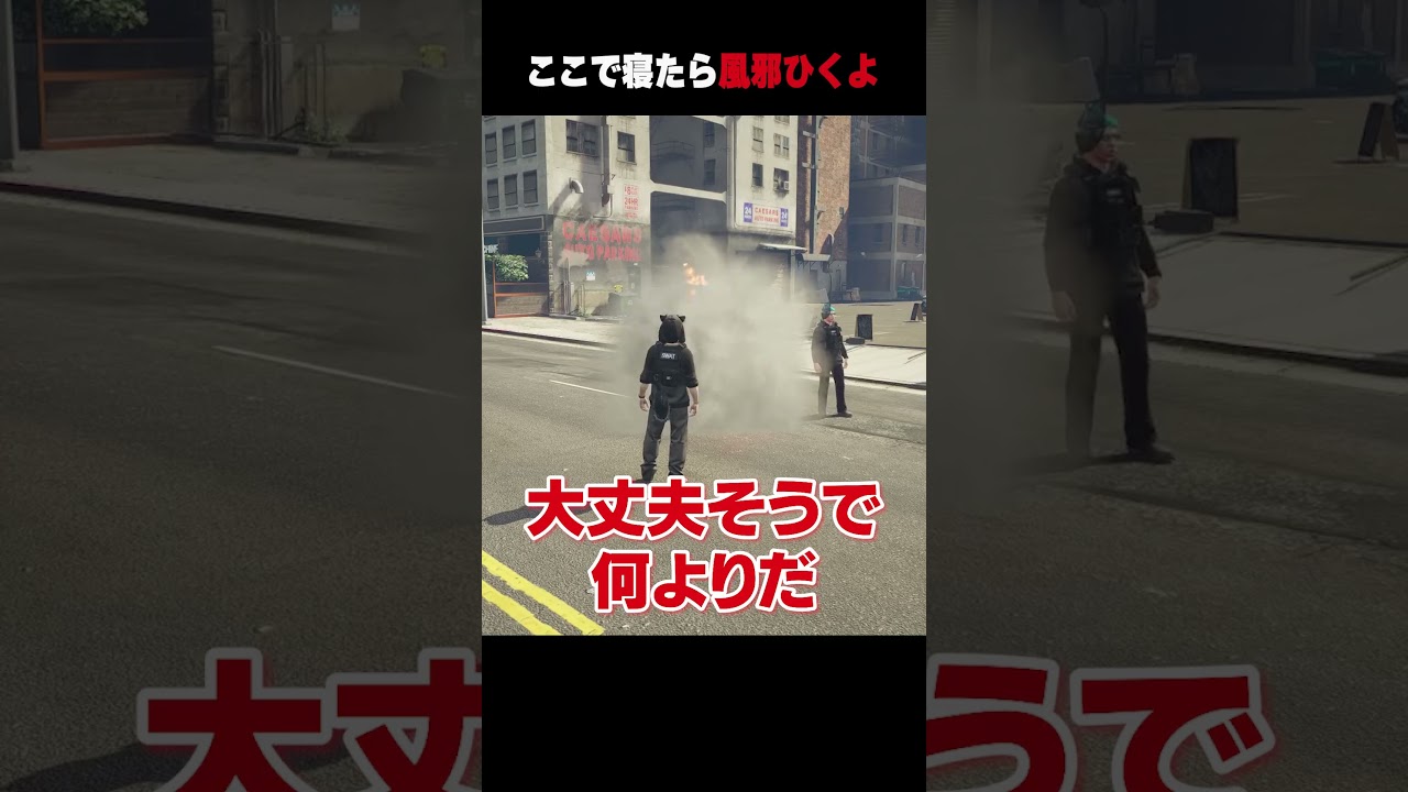 【#ストグラ】ここで寝たら風邪ひくよ【犬上リオ/ストグラ切り抜き】
