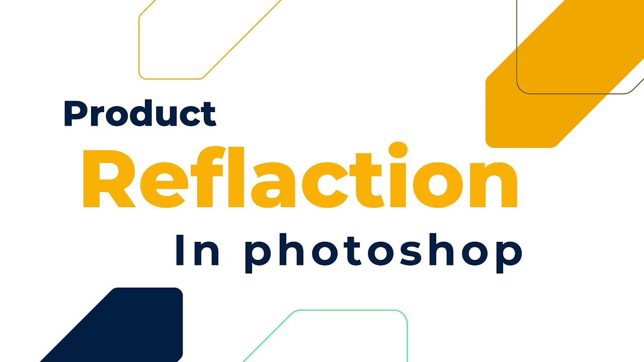 How to make Product Reflection In photoshop / How to add product Drop ...