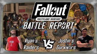 Fallout Wasteland Warfare BATTLE REPORT - Raiders VS Survivors