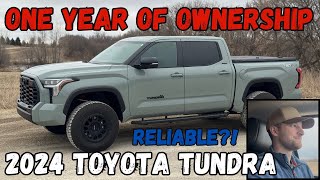 2024 Toyota Tundra ONE YEAR Owner Review