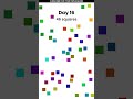 Day 16 | Squares 46 #shorts
