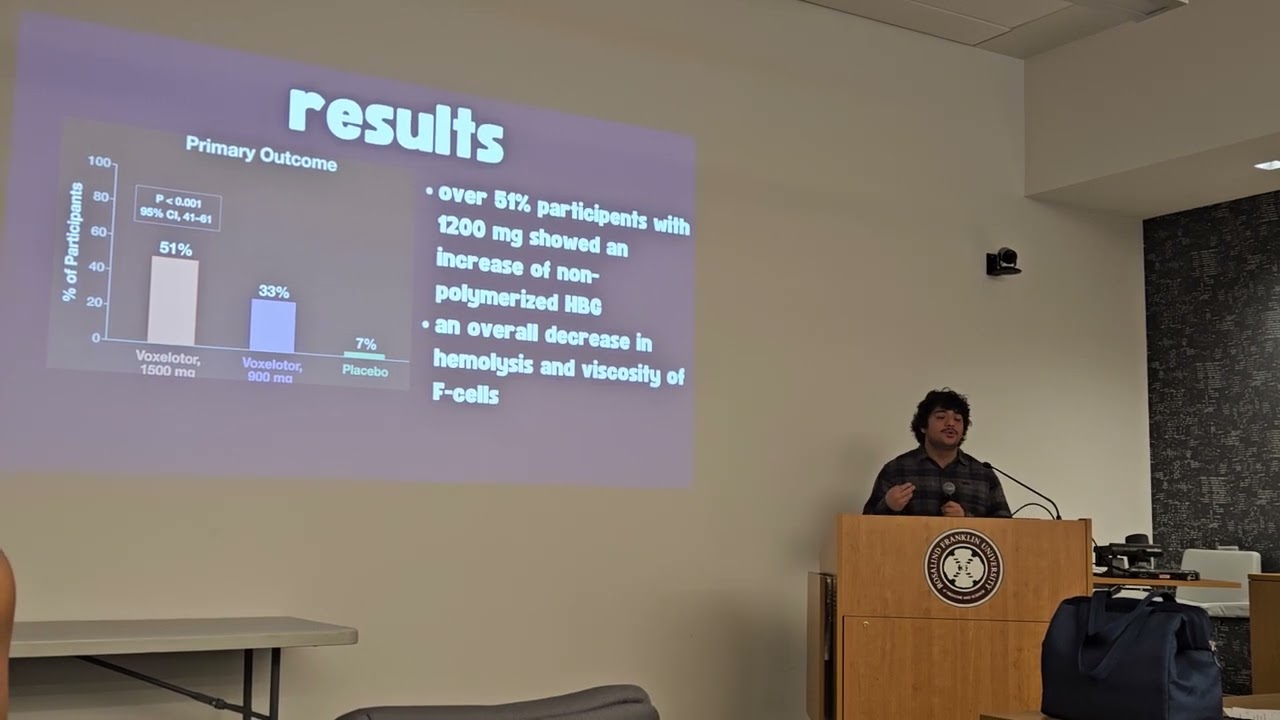 gene therapy vs. drug treatment for treating sickle cell disease presentation at RFUMS