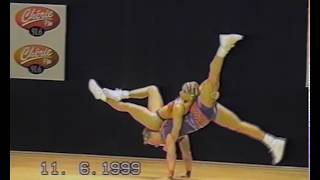Radka Hanakova, David Huf Czech Republic - 1999 Fisaf European Aerobic Championship