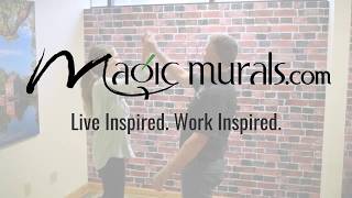 How-to Install MagicMurals.com QuikStik and QuikStik+ Materials