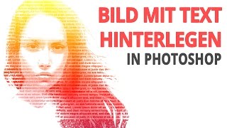 Bild mit Text hinterlegen in Photoshop screenshot 4