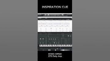 New Inspiration Cue! Need some inspiration? Check this preset from Korg Opsix #composer