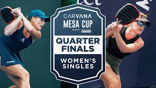 Brooke Buckner vs Mary Brascia at the The Carvana Masters