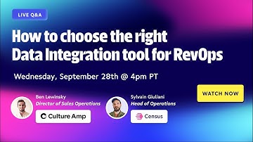 Reverse ETL vs iPaaS: How to choose the right data integration tool for RevOps