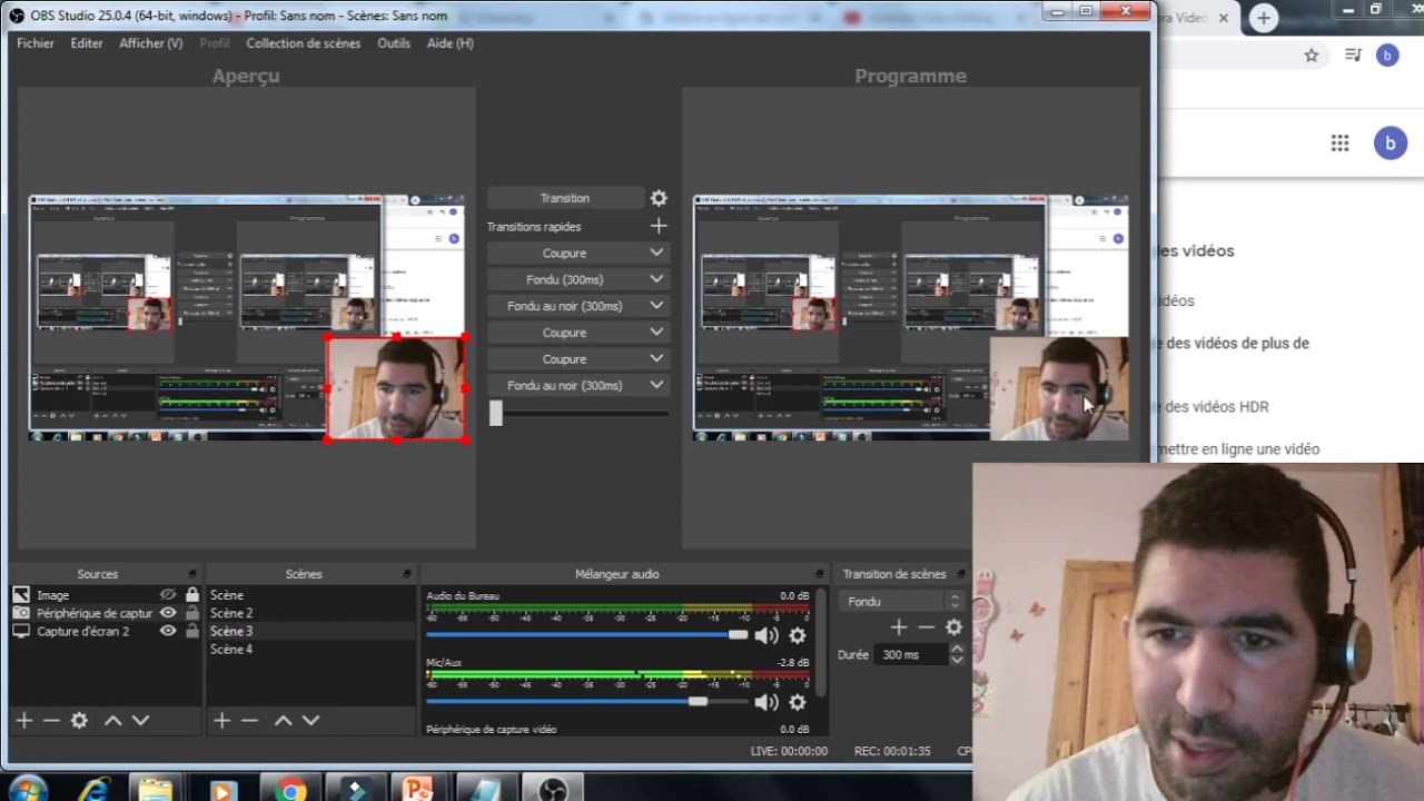 obs studio editing video