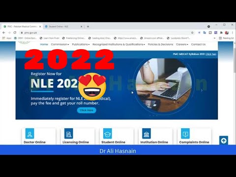 NLE National Licensing Examination 2022 | PMC Pakistan Medical Commission | Dr Ali Hasnain