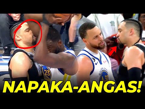 Minsan lang PUMATOL si Steph Curry, sobrang Angas ni Brooks tinawag na TANGA ni Draymond!