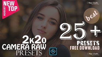 Photoshop Tutorial : Top Color Grading । Camera 📸 Raw Presets Free Download 2020  @arzuzcreation