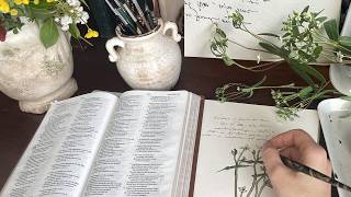The Small Thing That Shows It All - Art & Scripture Journaling Proverbs 10:13 Study