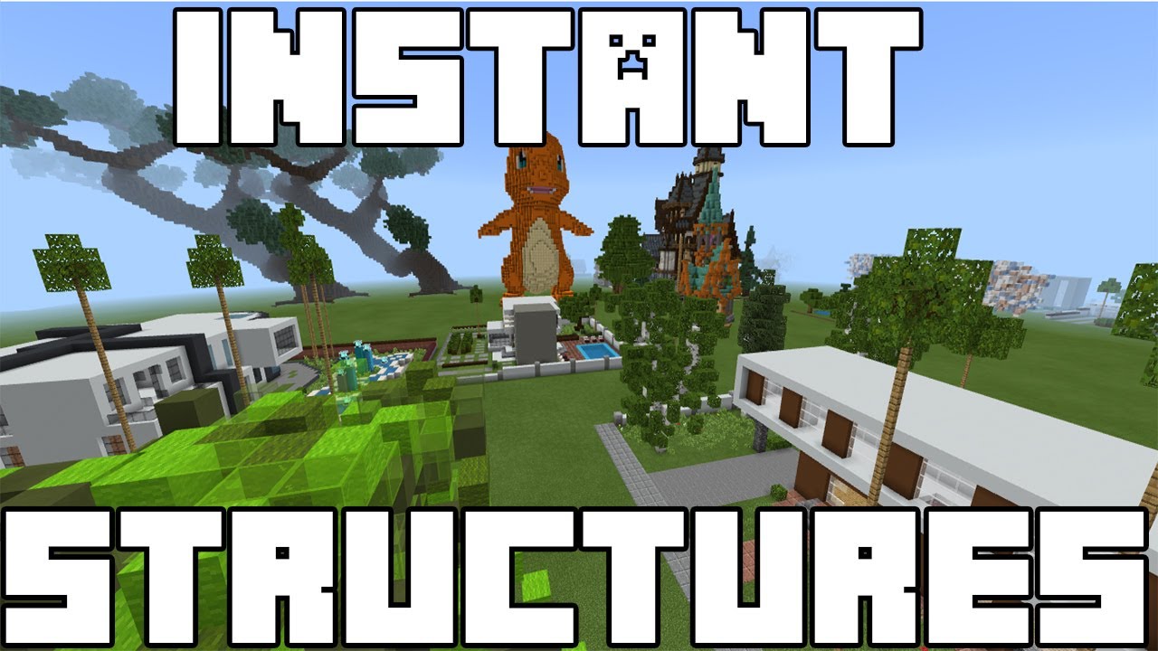 Instant Structures Add On Minecraft Pe Mods Addons