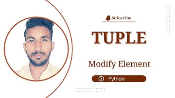 Create Delete Update Tuple In Python | Modifying Tuple Element In Python | Update Tuple In Python